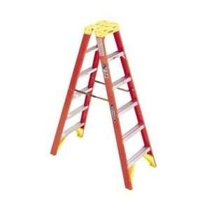  Werner T6205 300 Pound Duty Rating Type IA Twin Stepladder 