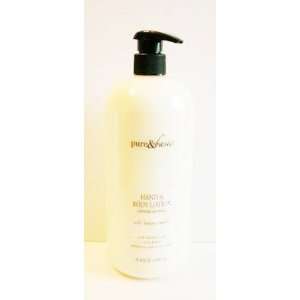  Pure & Basic Crème Brulee Hand & Body Lotion   33.8 oz 