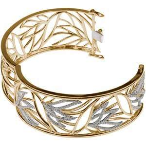  Genuine IceCarats Designer Jewelry Gift 14K Yellow/White 