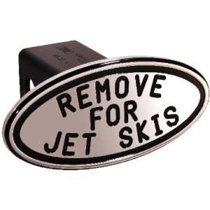   Performance 25223 Black Remove for Jet Skis Oval 2 Billet Hitch Cover