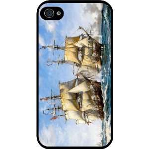  Time Ships Black Hard Case Cover for Apple iPhone® 4 & 4s Universal 