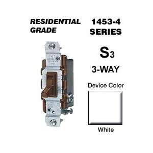  Leviton 1453 4W 15 Amp 3 Way Toggle Switch Residential 