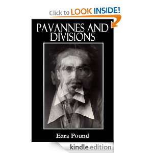  Pavannes and Divisions eBook Ezra Pound Kindle Store