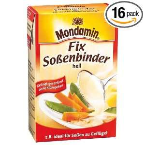 Mondamin Sossenbinder (Sauce Thickener), 250 Gram Boxes (Pack of 4)