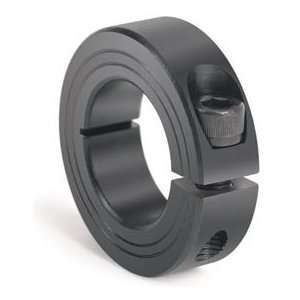 Metric One Piece Clamping Collar, 16mm, Black Oxide Steel  