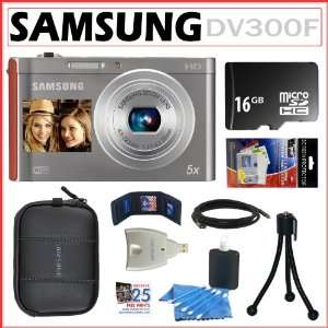 Samsung DV300F DualView 16MP WiFi Digital Camera with 5x Optical Zoom 