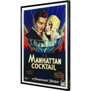 Manhattan Cocktail 11x17 Framed Poster 