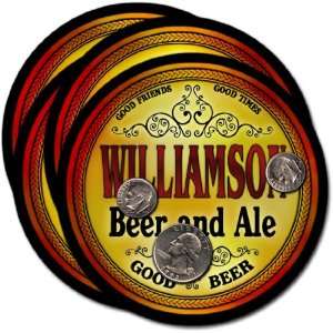  Williamson, NY Beer & Ale Coasters   4pk 