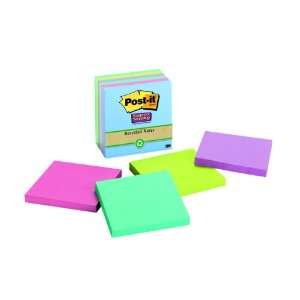  Post it Notes, Super Sticky Recycled Pad, 3 Inches x 3 