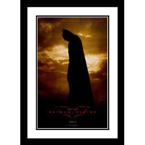  Batman Begins 20x26 Framed and Double Matted Movie Poster 