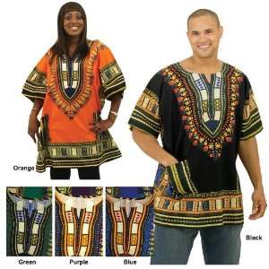  King Size Dashiki  Red / 1X 