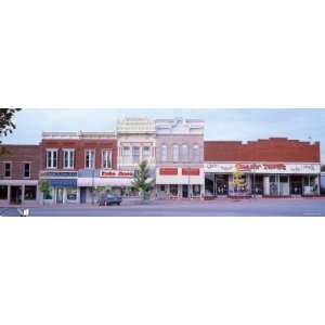  Facade of Stores, Business Street, Georgetown, Indiana 