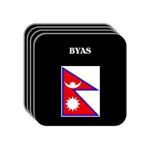  Nepal   BYAS Set of 4 Mini Mousepad Coasters Everything 