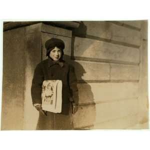 Photo Isidor Lipovsky, 24 Luck Street. 10 years old and been selling 