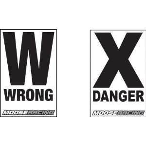  Moose Danger/Wrong Way M9000 14PT Automotive