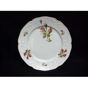  ROSENTHAL BREAD & BUTTER PLATE MOSS ROSE SANSOUCCI (WHITE 