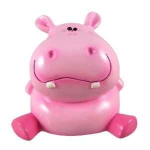  Funny Face Hippo Bank Pink Toys & Games