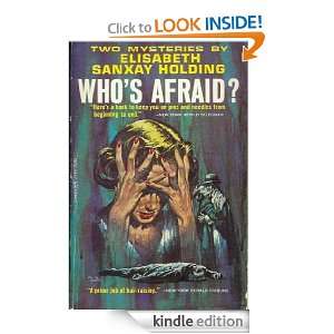 Whos Afraid? Elisabeth Sanxay Holding  Kindle Store