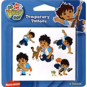  Go Diego Go Temporary Tattoo Pack of 40 Health & Personal 
