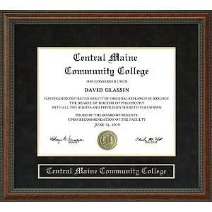 Central Maine Community College (CMCC) Diploma Frame  