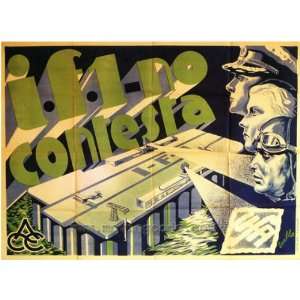    I.F.1. No Contesta Poster Movie Spanish 27x40