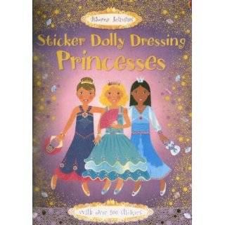 Sticker Dolly Dressing Princesses [With Stickers] Paperback by Fiona 