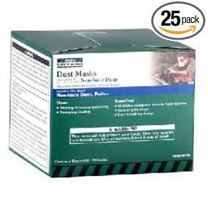   10059526 Dust Masks For Non Toxic Dusts 25 Pack