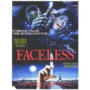 Faceless Movie Poster (27 x 40 Inches   69cm x 102cm) (1988)    