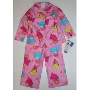   Disney Princess Toddler Girls 2 Piece Pajama Set Size 2T Baby