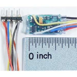  N/Z DCC Decoder, 3 Wires 4 Function 8 Pin 1A Toys 