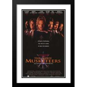  The Three Musketeers 32x45 Framed and Double Matted Movie 