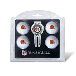  BSS   Cleveland Browns NFL 4 Ball/Divot Tool Set 