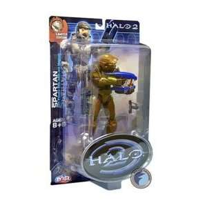  Limited Edition 7 Halo 2 Brown Spartan with Plasma SMG 