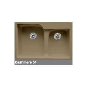   Advantage 3.2 Double Bowl Kitchen Sink with Three Faucet Holes 25 3 54