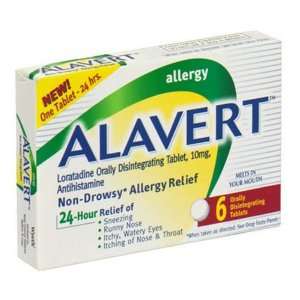  Alavert Allergy 24 Hour Relief, Fast Dissolving Tablets 