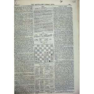   1873 Ten Pages Illustrated London News Newspaper Print