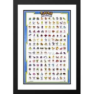 Pokemon The First Movie 32x45 Framed and Double Matted Movie Poster 
