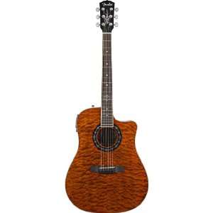  Fender T Bucket 300CE Quilted Maple Top Cutaway Acoustic 