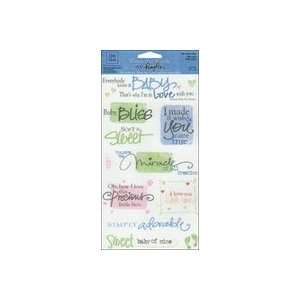   Word Stickers 10.25x5 pc my Little One 4Pk 