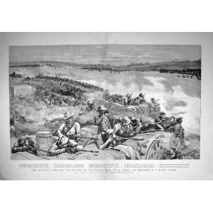  1893 MATABELE WAR LAAGER THABA INDUNA NUNN SALISBURY