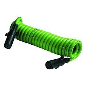  15Cord 4/12 2/10 & 1/8Ga,Green,Coiled Assembly W 