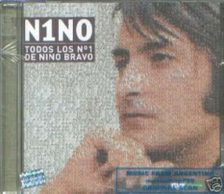 NINO BRAVO, TODOS LOS Nº 1 DE NINO BRAVO – CD + DVD . FACTORY 