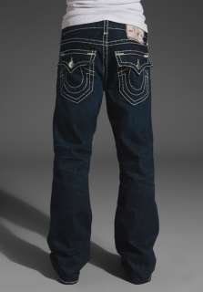   religion mens Billy super big T bootcut jeans in Retribution  