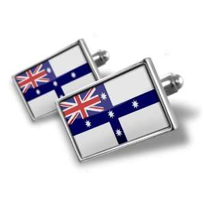 Cufflinks New South Wales (Australian Federation) Flag   Hand Made 