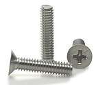 Stainless Steel Machine Screws Flat Phil 10 32x3 4 100 items in Home 