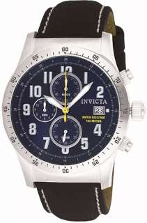 Invicta 1316 Military Stainless Steel Chronograph Nylon Watch  