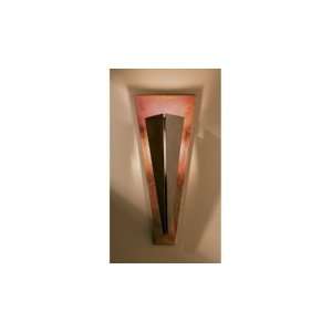 Hubbardton Forge 21 3256 CP 07 CTO Tapered Edge 1 Light Wall Sconce in 