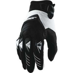   Motocross Deflector Gloves MX Black (X Small   3330 2314) Automotive