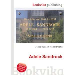  Adele Sandrock Ronald Cohn Jesse Russell Books