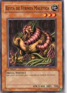 YuGiOh BESTA DE VERMES MALEFICA common DIK P004 x10  